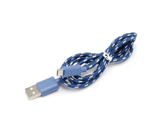 Sbox USB-1031BL USB->Micro USB 1M blue Дата USB-кабели
