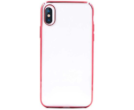Devia Glitter soft case (TPU) iPhone XS Max (6.5) red Neoriģinālie Maciņi
