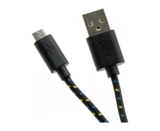 Sbox USB-1031B USB->Micro USB 1M black Дата USB-кабели