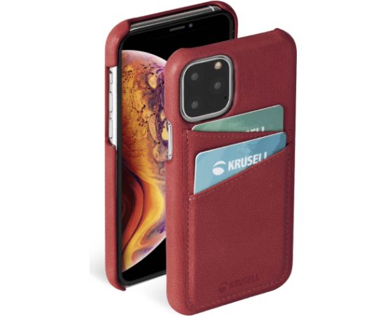 Krusell Sunne CardCover Apple iPhone 11 Pro Max vintage red (61795) Чехлы - альтернативные