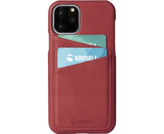 Krusell Sunne CardCover Apple iPhone 11 Pro Max vintage red (61795) Чехлы - альтернативные