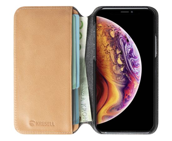 Krusell Sunne PhoneWallet Apple iPhone 11 Pro Max vintage nude Чехлы - альтернативные