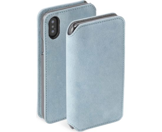 Krusell Broby 4 Card SlimWallet Apple iPhone XS Max light blue Чехлы - альтернативные