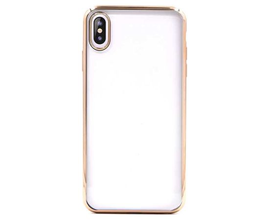 Devia Glitter soft case (TPU) iPhone XS Max (6.5) gold Neoriģinālie Maciņi