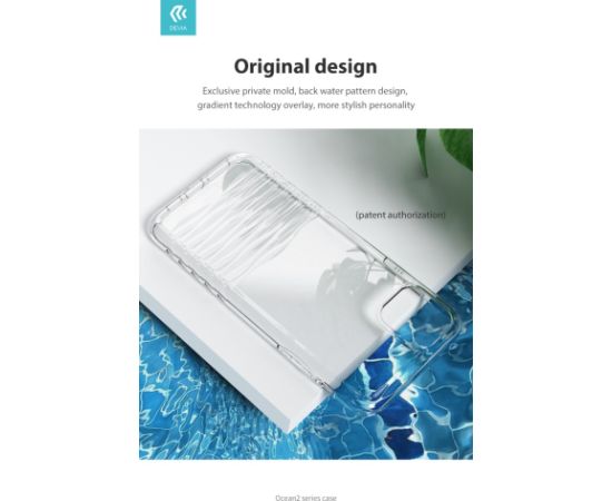 Devia Ocean2 series case iPhone 11 Pro Max clear Neoriģinālie Maciņi