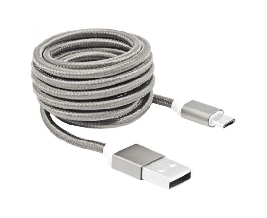 Sbox USB->Micro USB M/M 1.5m USB-10315W white Data USB kabeļi