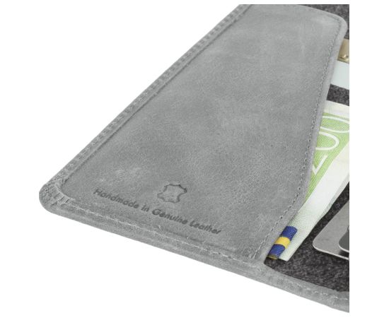Krusell Sunne 4 Card FolioWallet Apple iPhone XS Max vintage grey Чехлы - альтернативные