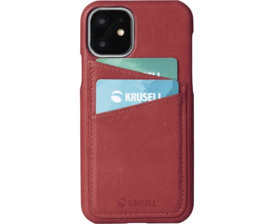 Krusell Sunne CardCover Apple iPhone 11 vintage red (61791) Чехлы - альтернативные