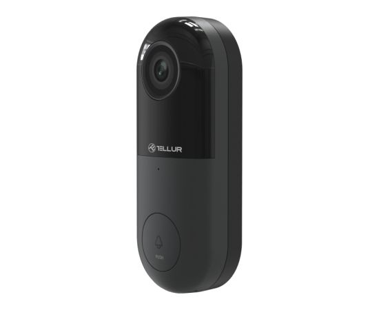 Tellur Smart WiFi Video DoorBell 1080P, PIR, Wired Black Новинки Для дома и сада 