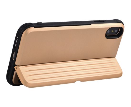 Devia H-Card Series Case iPhone XS/X(5.8) gold Neoriģinālie Maciņi