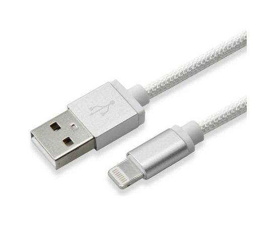 Sbox USB 2.0 8 Pin IPH7-S silver Data USB kabeļi