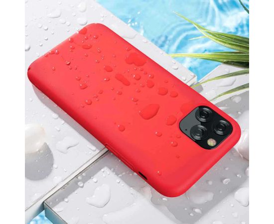 Devia Nature Series Silicone Case iPhone 12 Pro Max red Neoriģinālie Maciņi