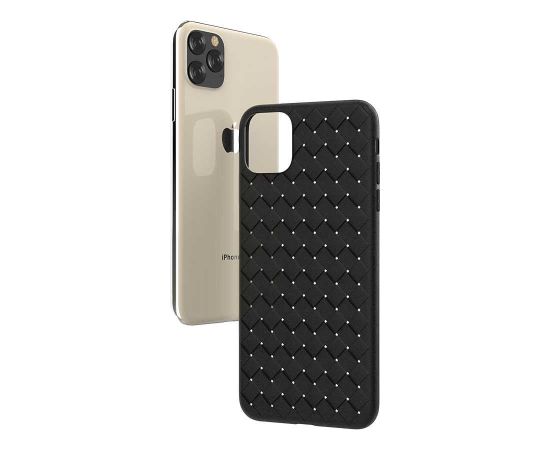 Devia Woven Pattern Design Soft Case iPhone 11 Pro black Чехлы - альтернативные