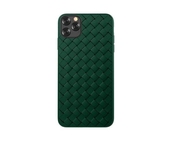 Devia Woven Pattern Design Soft Case iPhone 11 Pro Max green Чехлы - альтернативные