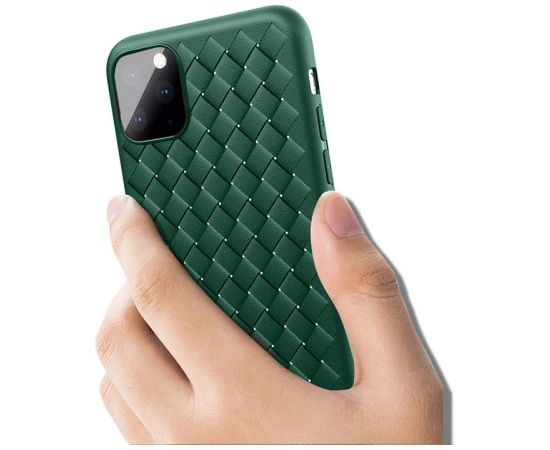Devia Woven Pattern Design Soft Case iPhone 11 Pro Max green Чехлы - альтернативные