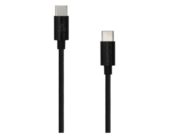 Sbox Type C - Type C Charging/Data Cable Black Data USB kabeļi