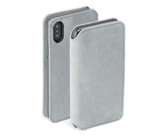 Krusell Broby 4 Card SlimWallet Apple iPhone XS light grey Чехлы - альтернативные