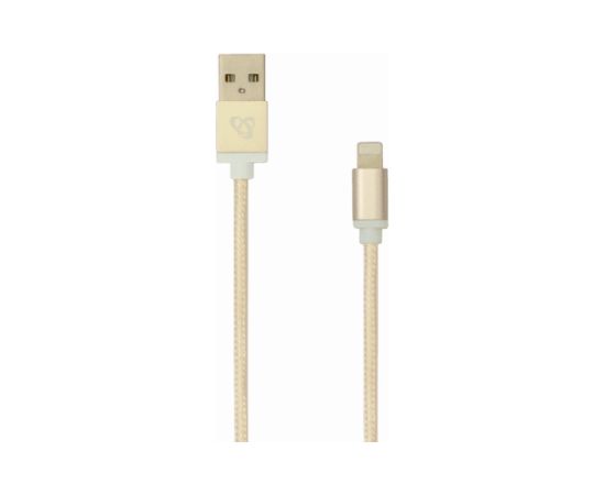 Sbox USB 2.0 8 Pin IPH7-G gold Data USB kabeļi