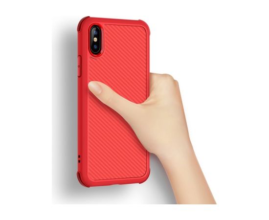Devia Shark1 Shockproof Case iPhone XS Max (6.5) red Чехлы - альтернативные