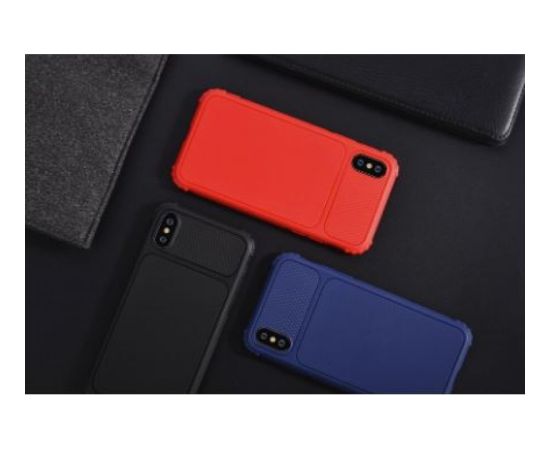 Devia Shark1 Shockproof Case iPhone XS Max (6.5) red Чехлы - альтернативные