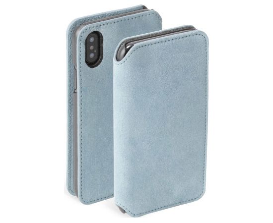 Krusell Broby 4 Card SlimWallet Apple iPhone XS blue Чехлы - альтернативные