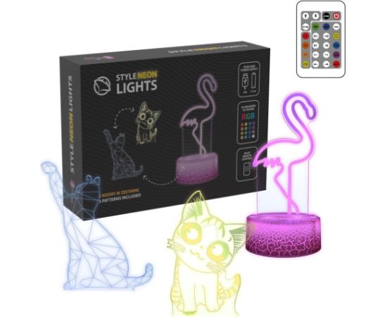 Manta SNL119RGB LED lamp Light decoration Animals RGB 3D Jaunumi, Bērnu preces