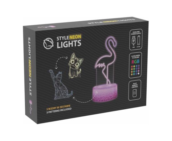 Manta SNL119RGB LED lamp Light decoration Animals RGB 3D Jaunumi, Bērnu preces