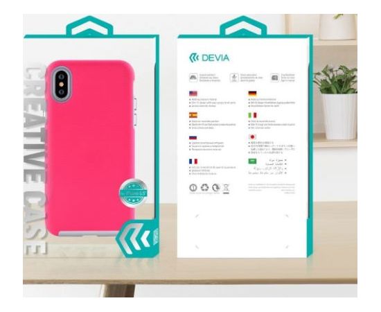 Devia KimKong Series Case iPhone XS Max (6.5) rose red Чехлы - альтернативные