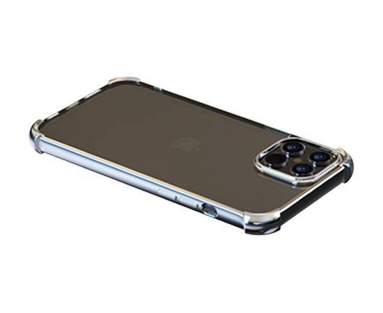 Devia Glitter shockproof soft case iPhone 12 Pro Max silver Neoriģinālie Maciņi