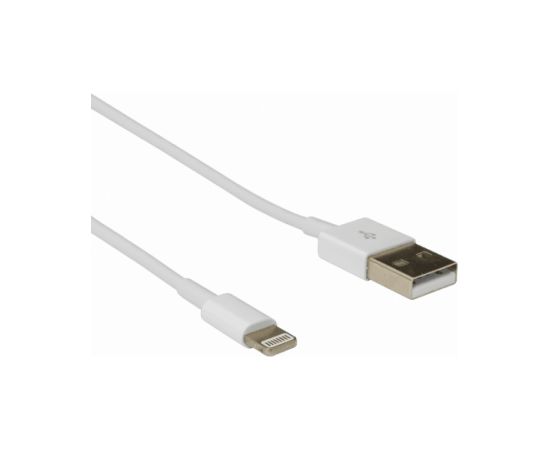 Sbox USB A M.->I-PH.7 1M IPH7 White Data USB kabeļi