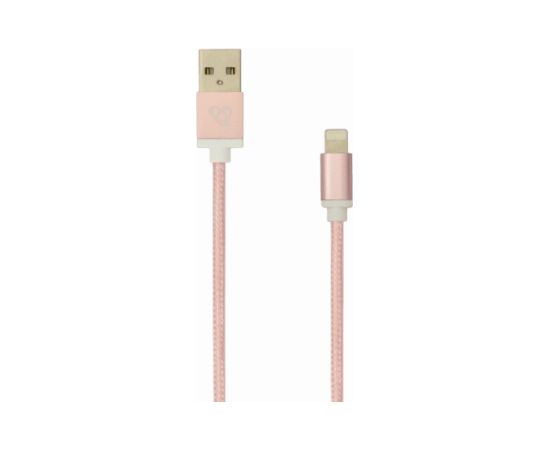 Sbox USB 2.0 8 Pin IPH7-RG rose gold Data USB kabeļi