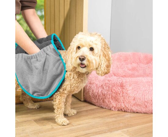Beldray LA036164UFEU7 Anti-bac Pet Drying Towel With Pockets Новинки Для дома и сада 