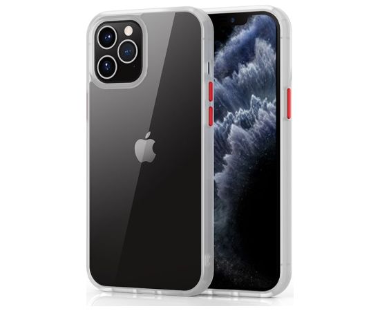 Devia Shark series shockproof case iPhone 12 Pro Max white Neoriģinālie Maciņi