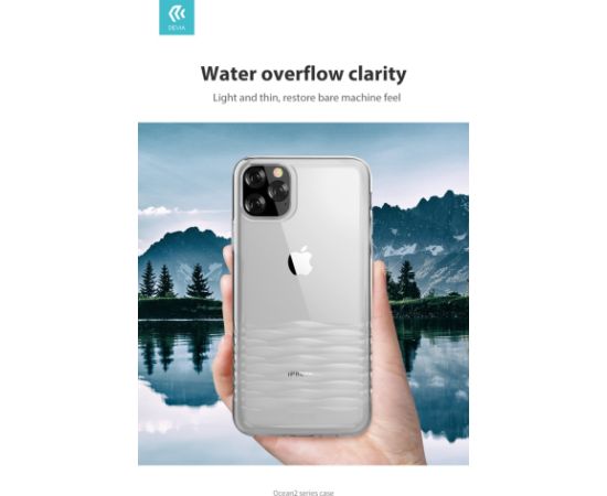 Devia Ocean2 series case iPhone 11 Pro clear Neoriģinālie Maciņi