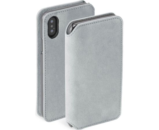 Krusell Broby 4 Card SlimWallet Apple iPhone XS Max light grey Чехлы - альтернативные