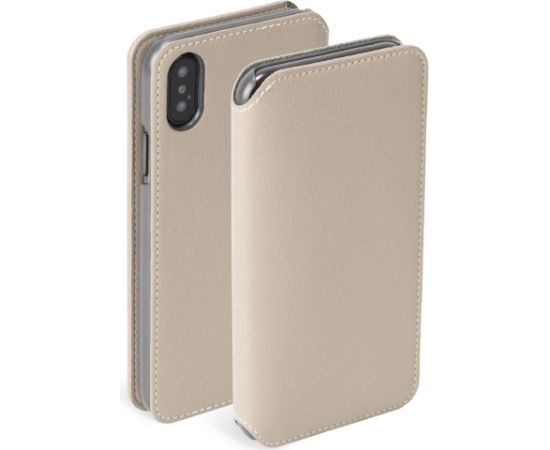 Krusell Pixbo 4 Card SlimWallet Apple iPhone XS Max beige Чехлы - альтернативные