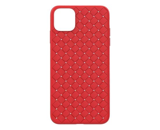 Devia Woven Pattern Design Soft Case iPhone 11 Pro red Чехлы - альтернативные