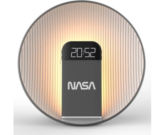 NASA SPC600  Bluetooth Speaker/ Alarm Clock/ Wireless Charger Радио,Радио будильники
