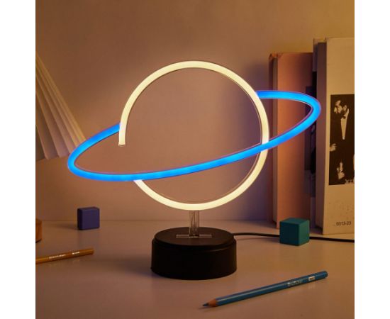 Manta SNL38BLT LED lamp Light decoration Planeta blue/white Jaunumi, Bērnu preces