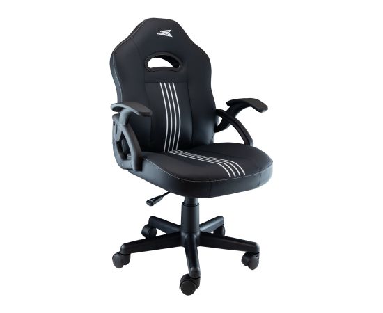 Baracuda ABALONE-B/W Gaming Chair, Black/White Biroja krēsli
