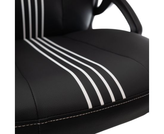 Baracuda ABALONE-B/W Gaming Chair, Black/White Biroja krēsli