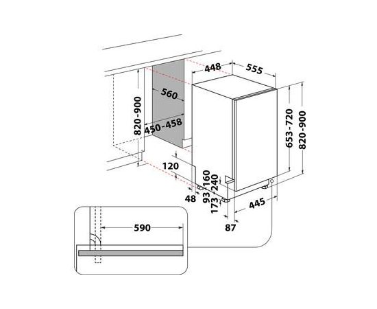 INDESIT DSIO 3M24 C S Jaunumi Sadz. tehnika