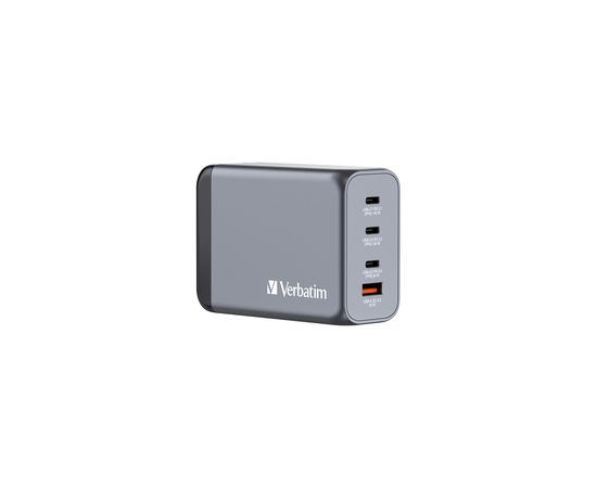 VERBATIM Charger GNC-240 GaN with 4 Port Telefonu lādētāji 220v