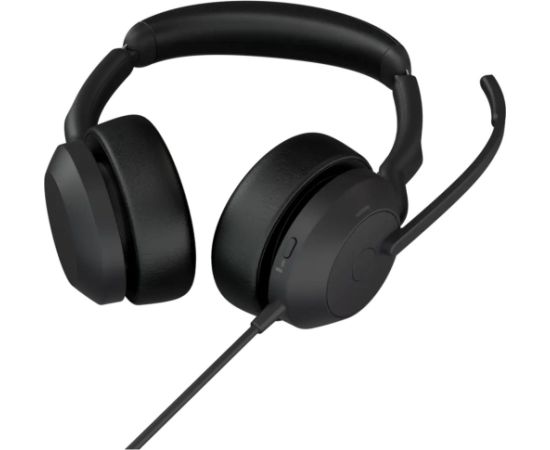 Jabra Evolve2 50 (black, UC, Bluetooth 5.2, USB-C and USB-A, stereo) Aудио-видео