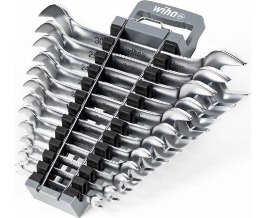 Wiha double open-end wrench set, 12 pieces, wrench (SW 6 - 32mm) Jaunumi -Dārzam