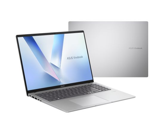 Asus Vivobook 16 M1607KA-MB279W Cool Silver 16 " IPS WUXGA 1920 x 1200 pixels Anti-glare AMD Ryzen AI 5 330 16 GB DDR5 Solid-state drive capacity 512 GB AMD Radeon Graphics Windows 11 Home 802.11ax Bluetooth version 5.3 Keyboard language US international  Portatīvie datori