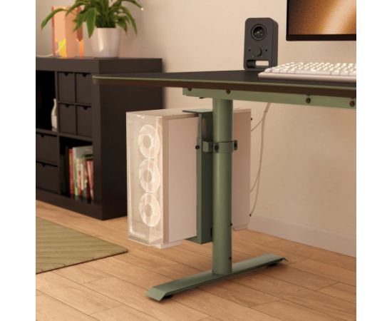 Arozzi Under-desk Arena PC Mount AZ-PCMOUNT-FST Adjustable Height, Width Forest Green TV un monitoru stiprinājumi, kronšteini