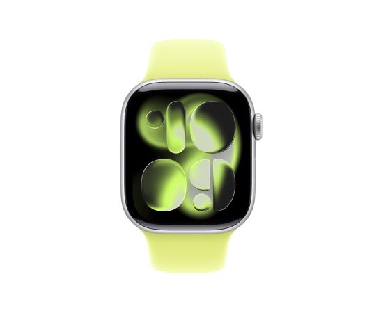Apple 42mm Neon Yellow Sport Band - M/L Apple Smart-Watch aksesuāri