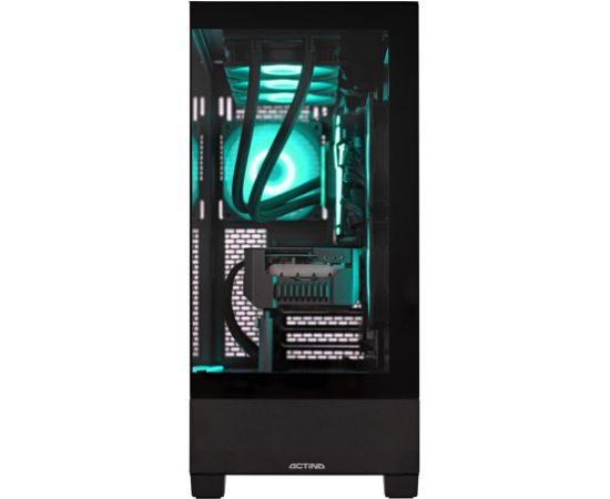 Actina 5901443438892 PC AMD Ryzen™ 9 9900X3D 32 GB DDR5-SDRAM 1 TB SSD AMD Radeon RX 9070 XT Midi Tower Black Personālie datori
