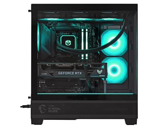 Actina 5901443438892 PC AMD Ryzen™ 9 9900X3D 32 GB DDR5-SDRAM 1 TB SSD AMD Radeon RX 9070 XT Midi Tower Black Personālie datori